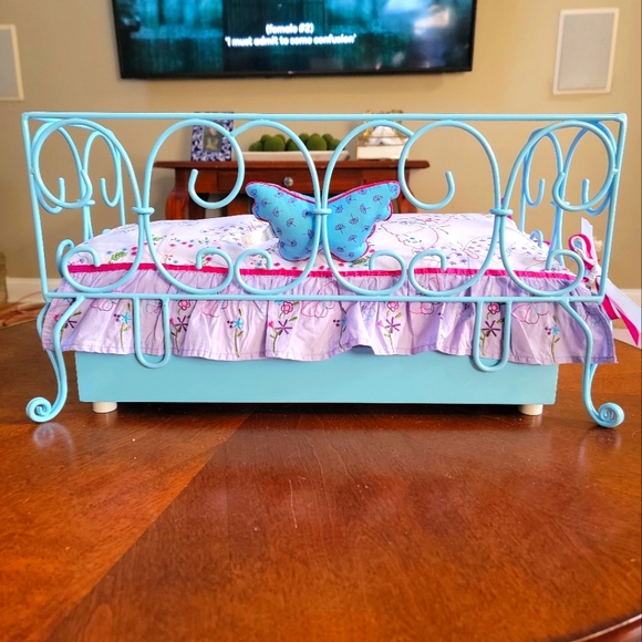 AMERICAN GIRL DOLL ROD IRON DAYBED - Picture 3 of 9